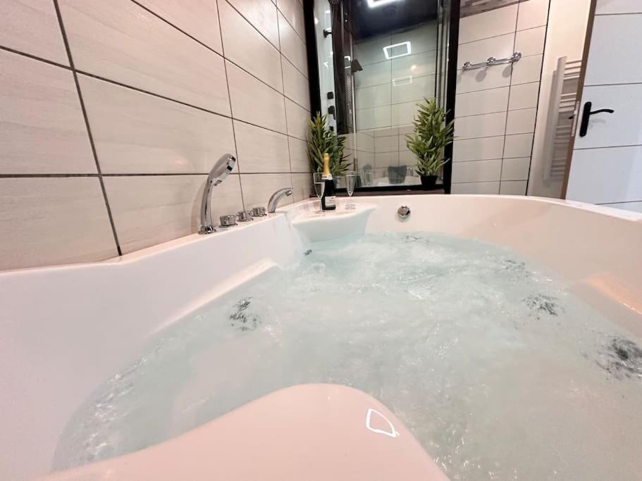E Servagnat T3 Luxe Avec Sauna Jacuzzi Et Hammam Еперне Екстер'єр фото